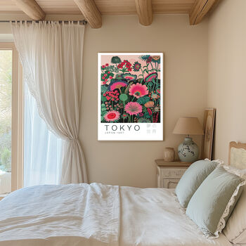 Tokyo Japan Botanical Art Print, 2 of 3