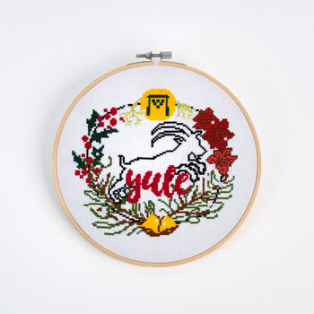 Yule Cross Stitch Kit, 3 of 5