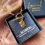 Chunky T Bar Zodiac Star Sign Necklace, thumbnail 9 of 12