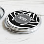 Personalised Zebra Compact Mirror, thumbnail 1 of 6