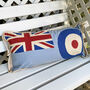 Large Vintage Raf Flag Cushion, thumbnail 1 of 5