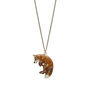 Leaping Fox Necklace, thumbnail 2 of 2