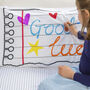 Doodle Pillowcase Kit + 10 Pens, Colour In And Design, thumbnail 5 of 7