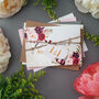 Wild Floral Wedding Invitations, thumbnail 2 of 5