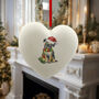 Border Terrier Ceramic Bauble, thumbnail 3 of 4