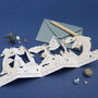 Christmas Wonder Magical Mini Christmas Greeting Card, thumbnail 2 of 4