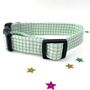 Green Dog Collar And Lead For Girl Or Boy Dogs, thumbnail 3 of 7