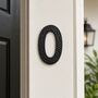 Decorative Brass Number 0 Door Sign, thumbnail 2 of 8