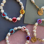 Handmade Freshwater Pearl Love Heart Bracelet, thumbnail 6 of 11