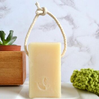 Lemon And Lime Soap On A Rope, 2 of 3