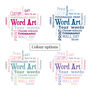 Personalised 60th Birthday Word Art Gift For Him, thumbnail 4 of 4