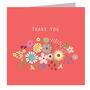 Flower Thank You Card, thumbnail 2 of 5