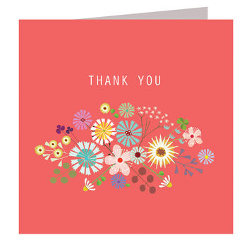 Flower Thank You Card, 2 of 5
