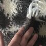 Victorian Tile Handmade Sheep Wool Rug L, thumbnail 7 of 11