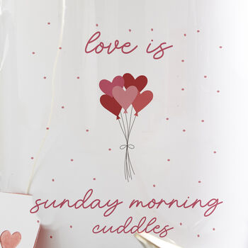 Personalised Love Is Valentines Mug, 2 of 2