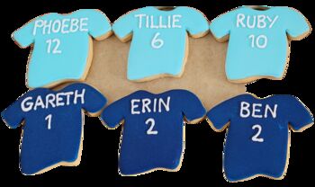 Personalised Football Team Biscuit Tin, 5 of 8