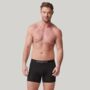 Multipack Four Pairs Of Men's Bamboo Trunks In Black, thumbnail 2 of 6