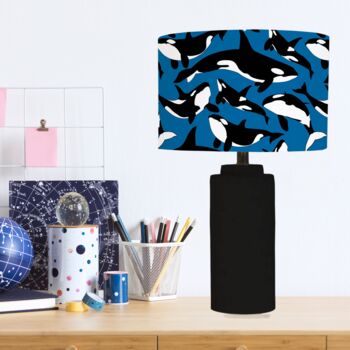 Killer Whales/Orchas Lampshade, 2 of 3