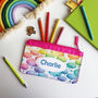Personalised Rainbow Bubble Pencil Case, thumbnail 9 of 12