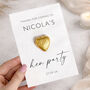 Hen Party Bag Personalised Chocolate Hen Do Favours, thumbnail 3 of 9