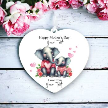 Personalised Mother's Day Elephant Decoration, 2 of 2
