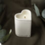 Send With Love Heart Shaped Vanilla Candle In Gift Box, thumbnail 1 of 4