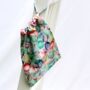 100% Silk Drawstring Bag Blooms, thumbnail 3 of 6