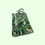 Cotton Jewellery Roll | Wild Animal Print In Green, thumbnail 3 of 7