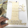 Personalised Giant 1st Wedding Anniversary Card, thumbnail 3 of 11