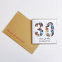 Personalised 30th Birthday Photo Collage Card, thumbnail 7 of 8