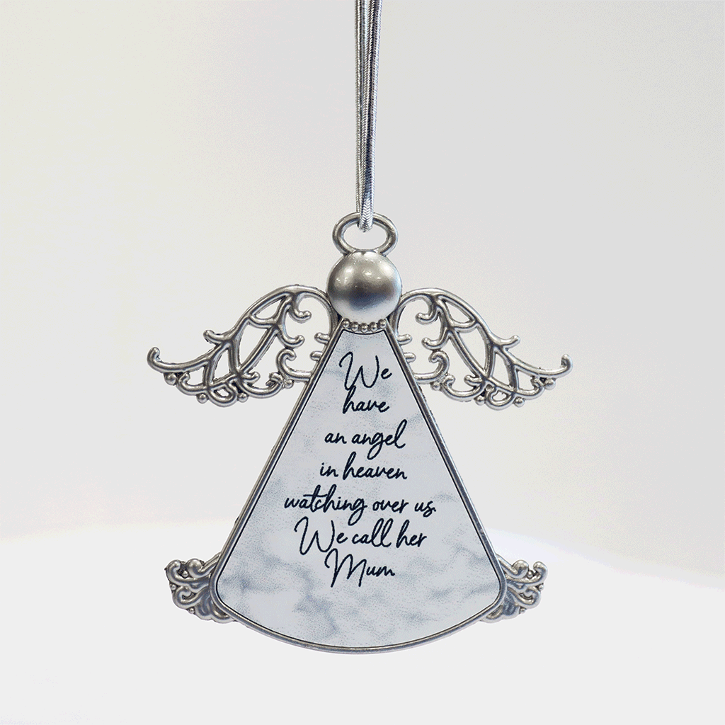 Personalised Angel Memory Bauble, 2 of 5