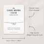 Personalised Cool Mum's Club Jewellery Gift Mother's Day Gift Idea, thumbnail 4 of 11