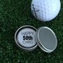 Personalised Happy 50th Birthday Golf Ball Marker, thumbnail 4 of 4