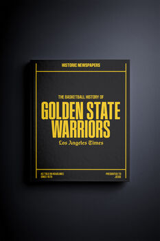 Golden State Warriors Personalised Nba Basketball Gift Newspaper Book, 9 of 12
