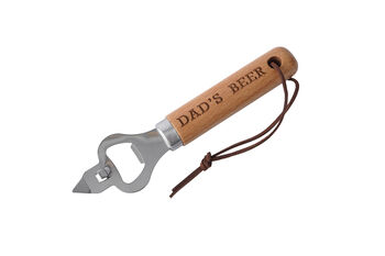 Bottle Opener 'Dad's Beer' In Gift Box | Drink Accessory | Bar Accessory, 3 of 6