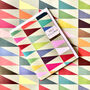 Triangles Wrapping Paper Two Sheets, thumbnail 2 of 5