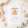 Personalised New Baby Girl Congratulations Card, thumbnail 3 of 6