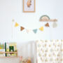 Personalised Neutral Baby Bunting, thumbnail 1 of 5