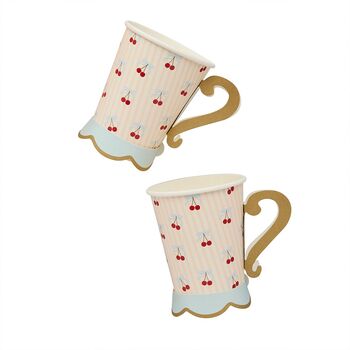 Rococo Cherries Party Cups X Eight, 2 of 4