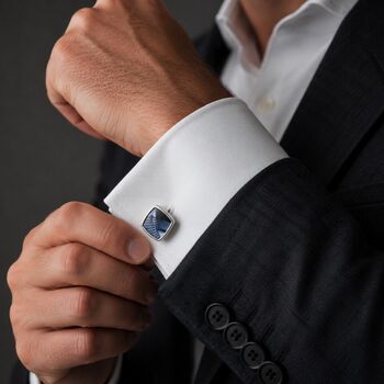 Architectural Photo Cufflinks Stylish Monochrome Gift For Him, 4 of 6