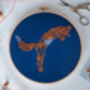 Paisley Fox Embroidery Kit, thumbnail 2 of 6
