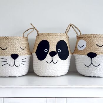 Panda Nursery Basket, 3 of 3