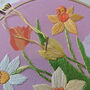 Daffodils And Tulips Embroidery Kit, thumbnail 2 of 5