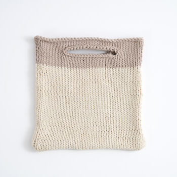 Beginners Bag Beginner Knitting Kit, 5 of 10