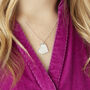 Personalised Special Date Gold Plated Heart Necklace, thumbnail 12 of 12