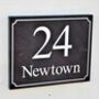 Personalised Slate Name And Number, thumbnail 5 of 12