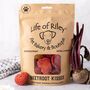 Hypoallergenic Beetroot Kisses Heart Dog Treats, thumbnail 2 of 3