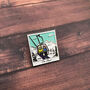 Snow Skiing Photograph Enamel Pin, thumbnail 6 of 8