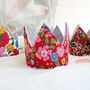 Liberty Print Dog Birthday Crown, thumbnail 3 of 7