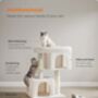 Cat Tree 101cm Cat Tower Cat Condo For Extra Large Cats, thumbnail 5 of 12